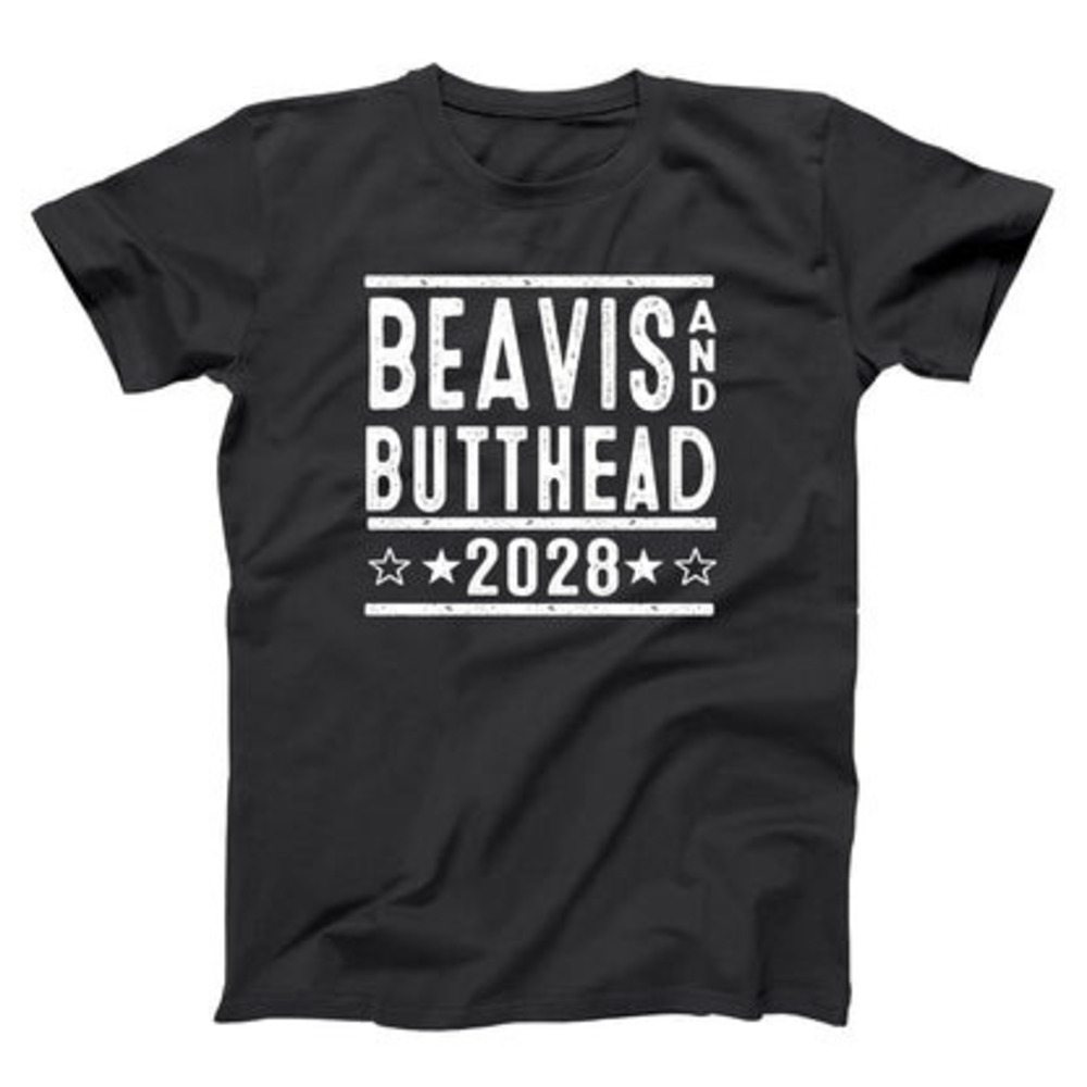 Beavis And Butthead 2028 Election Funny Election T-Shirt